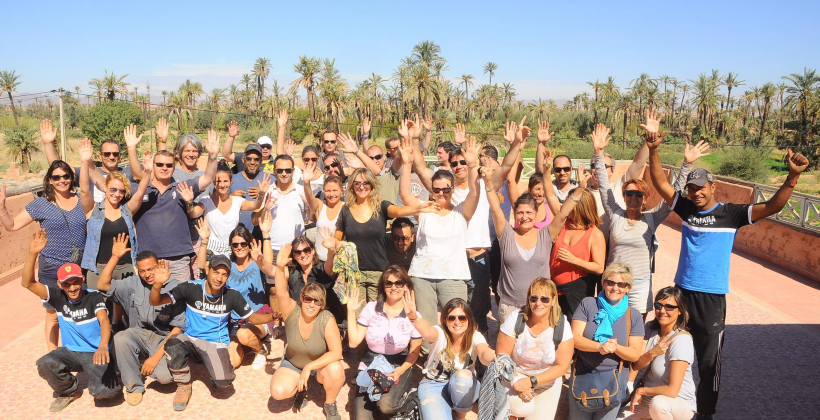 Voyage organisé d'entreprise à Marrakech pour améliorer la cohésion de vos équipes